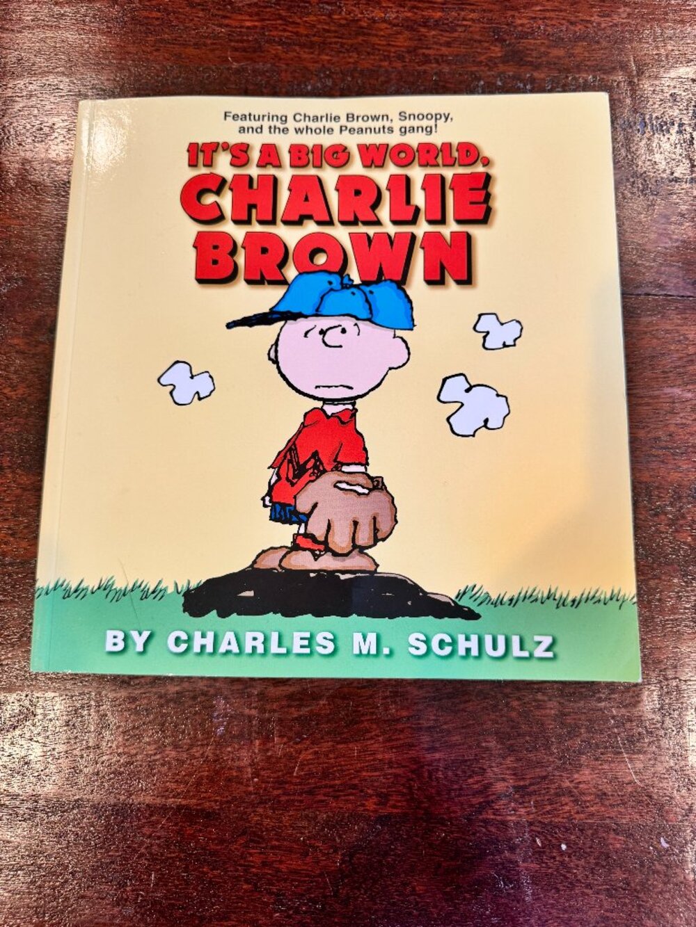 Brand New "It's a Big World Charlie Brown" Full Color Comic Book Peanuts